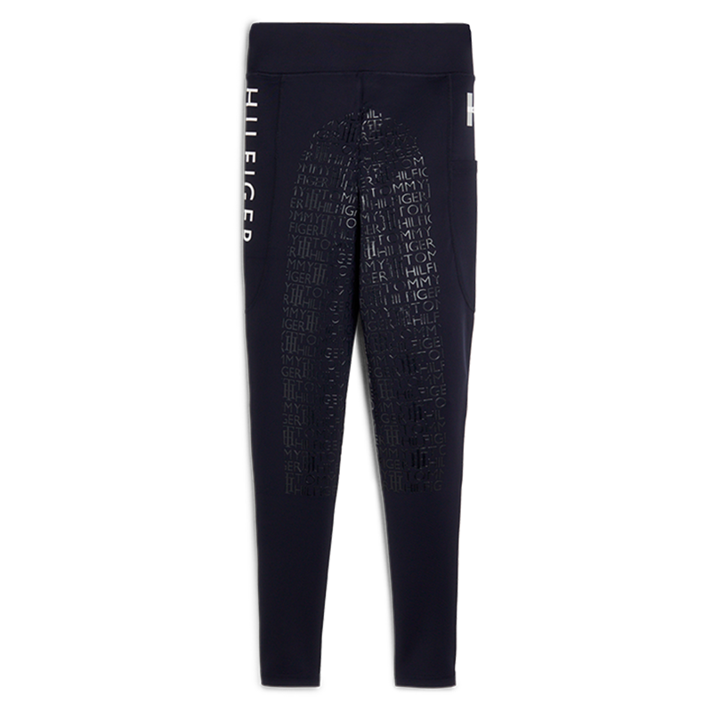 Tommy Hilfiger Full Seat Performance Flag Leggings - Desert Sky-3